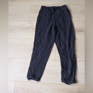 L*Space Textured Black Joggers